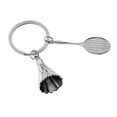 thumbnail image 4 of Porte-clés en Alliage / / Pendentif avec Mini Raquette de Badminton & Cadeau Modèle Navette, 4 of 6