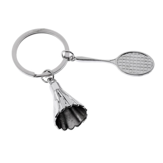 Llavero de Bádminton / Llavero / Colgante de Aleación Premium / Decoración