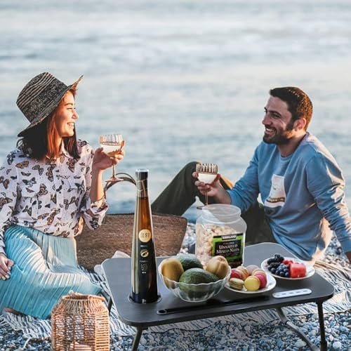 Laptop Desk Foldable Bed Table, Portable Lap Desk Laptop Bed Tray Table with Storage Drawer and Cup Holder, Lap TraysTables Notebook Stand Reading Desks Breakfast Tray for Beds Couch Sofa Floor