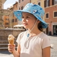 thumbnail image 5 of Youth-Bucket-Hat for Boys Girls,Kids Summer Solid-Cotton Sun-Beach-Hat Teens Baby Sun Hat Sun Protective Toddler Bucket Hat Summer Kids Beach Hats Wide Brim Outdoor Play Hat, 5 of 9