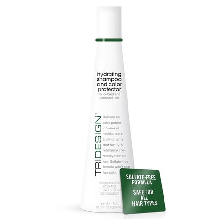 TRI Hydrating Shampoo And Color Protector - Color Protect Shampoo, Shampoo for Color Treated Hair, Color Protecting Shampoo for Men & Women, Helps Maintain Healthy Hair & Color 10.5oz