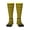 1 Black, variant on Women's Knee High Socks Yellow-Black-Bee-Stripes Thermal Soft Knee Long Socks