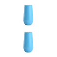 thumbnail image 2 of Advancent Copas de cóctel de doble capa, flauta de champán de varios colores, vasos de OZ irrompibles, vaso de vino de regalo dulce, azul cielo Cielo azul arpox.180ml 2piezas, 2 of 6