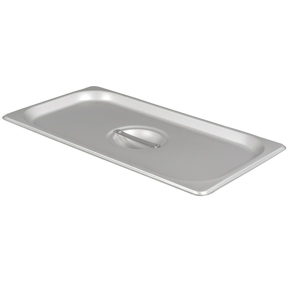 Winco SPSCT Couvercle de Bac à Vapeur Troisième Taille, Inox