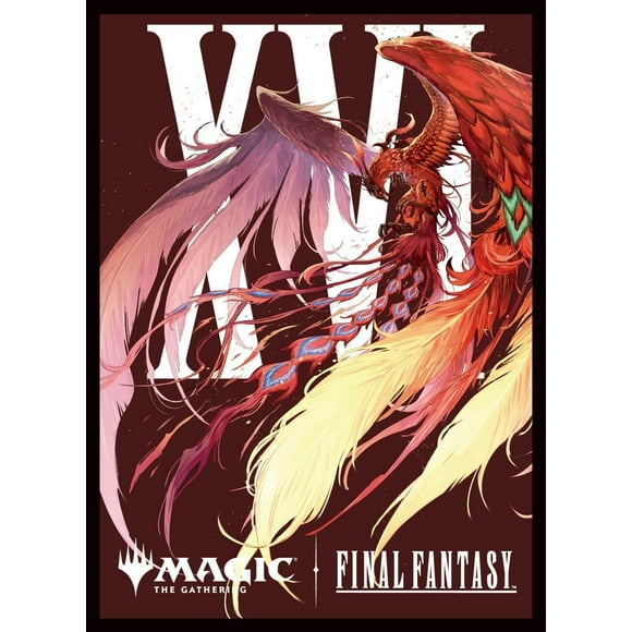 Ensky Magic: The Gathering - Final Fantasy Players 80ct Card Sleeves Character Borderless Edition - Phoenix, the Fire Summon (MFS-17)