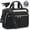 Black, variant on Laptop Bag 15.6 Inch Laptop Briefcase for Women Men Water-Resistant Work Messenger Bag Large Bag for Business Travel Office Work Daily Commute, Green