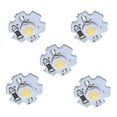 thumbnail image 2 of Chip de fuente de luz de cuentas de lámpara LED de alta potencia de 25 piezas 0,5 W 5 V con placa de aluminio Luz natural: 4000-4500 K, 2 of 14