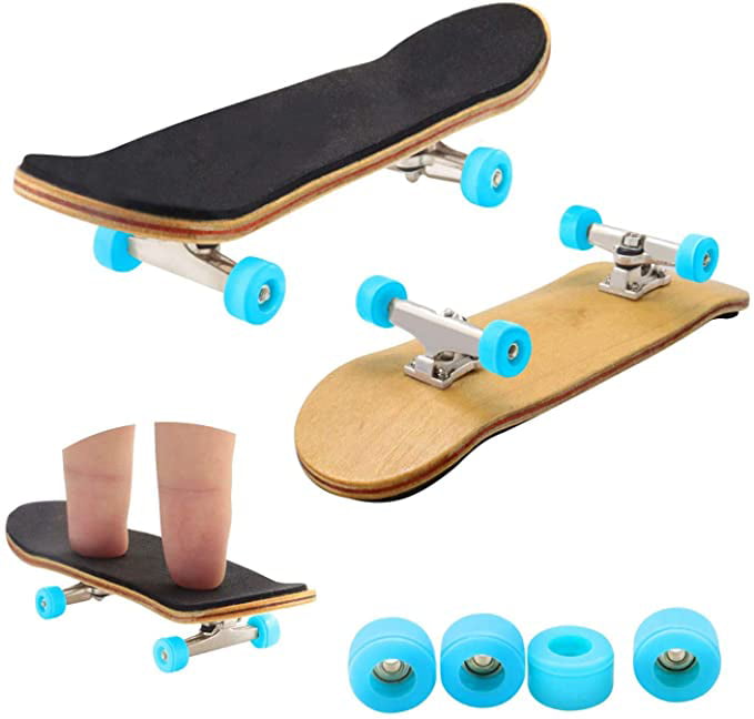 Plastic Durable Finger Skateboard Anti-slip Complete Fingerboards Board Game 