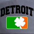 thumbnail image 2 of CafePress - Detroit Shamrock Cap - Adjustable 100% Brushed Unisex Casual Cotton Baseball Cap, Beige, 1, 2 of 2
