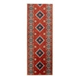 thumbnail image 2 of Custom Size Canvas Back Southwestern Terra Cotta Orange Design Runner Rugs ( 19' x 26"), 2 of 6