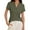 Green, variant on V Neck Loose Fit Short Sleeve Shirt for Women Spring Summer Tail Hem Blouse Top Women's T Shirts Short Sleeve Tops for Women Womens Tops Summer