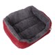 thumbnail image 3 of Cama para gatos con cojín de terciopelo de algodón grueso y suave, que se calienta sola, cómoda y rectangular para perros y gatos pequeños, 3 of 14