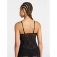 thumbnail image 3 of No Boundaries Lace Flyaway Cami Top, Women's XS-XXXL, 3 of 5