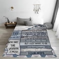thumbnail image 5 of Gifts for Dad Blanket 80"X60", Dad Gifts from Daughter Son, Father Birthday Gift, Birthday Present for Daddy, Daddy Gift for Fathers Day, 5 of 6