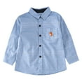 thumbnail image 1 of Mode 2025 Garçons et Filles Chemise Décontractée à Manches Longues Chemise Rayée pour 2-6 Ans Bleu, 1 of 4