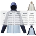 thumbnail image 3 of UTSJKR Men's Raglan Sleeve Color Block Quick Dry Hooded Windbreaker, Casual Jacket, Outdoor Sports Urban Street Daily Windproof Wear White L, 3 of 9