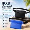 thumbnail image 4 of Waterproof Dry Bag - Swimming Bags Fishing Bags Punch with Waist Strap Screen Touchable with Adjustable Belt for Snorkeling Boating Fishing Kay, 4 of 7