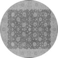 thumbnail image 1 of Ahgly Company Indoor Round Oriental Gray Traditional Area Rugs, 3' Round, 1 of 4