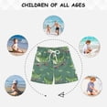 thumbnail image 6 of joogoo Boys Swim Trunks Cartoon Crocodile on Skateboard Beach Board Shorts Drawstring Swimsuit 5T, 6 of 6