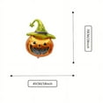 thumbnail image 3 of Set, Happy Halloween Letter Set Pumpkin Bat Balloon Aluminum Film Balloon Party Holiday Arrangement Cartoon Wall, Halloween Decor, Halloween Supplies, Photo Prop, Party Anniversary Party Scene Decor A, 3 of 4
