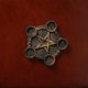 thumbnail image 4 of Candelabro de té, candelabros de bruja de resina, candelabro de ceremonia Latón A, 4 of 8