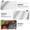 thumbnail image 7 of Sikiie Psychedelic Faces Colorful Hand Towel with Loop Hanging Towel Absorbent Tie Towels for Kitchen Tea Bar Bathroom Decor, 7 of 7