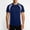 Blue, variant on Dolkfu Color Block Men'S Shirts Athletic T Shirt Raglan Sleeve Men Workout Crew Neck Pullover Tees L