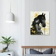 thumbnail image 3 of COMIO Rustic Farmhouse Horse Wall Art Decor Just A Girl Who Loves Horses Posters Country Style Wall Decor Inspirational Wall Art Rustic Posters Print for Girls Bedroom Nursery Decor, 3 of 4