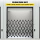 thumbnail image 2 of VEVOR Puerta de seguridad plegable individual, puerta plegable de 48" de alto x 71" de ancho, puerta de seguridad de acordeón de acero, puerta de seguridad expandible flexible, puerta de, 2 of 9