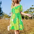thumbnail image 3 of Lemons and Limes Sleeveless Dress evening dresses women elegant dresses plus sizes birthday dresses for women, 3 of 7