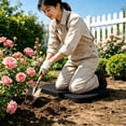 thumbnail image 4 of Thick Gardening Kneeling Pad, Waterproof Rubber Knee Cushion Mat for Yard Work Cleaning Floor Tasks, 17.5 x 11.22 In Gray, 4 of 6