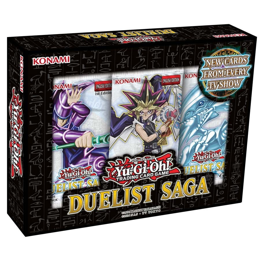 24 Packs Sealed  YuGiOh Duelist Saga 1st Edition Display Box 8 Mini Boxes 