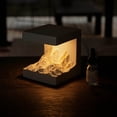 thumbnail image 4 of Binwennn Plaster Material Snow Capped Night Light With Aromatherapy Oil Plug In Design For Home Bedroom Adjustable 3 Color LED Light Modes 10ML Space Projector for Bedroom Girls Room Clouds for, 4 of 4