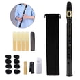 thumbnail image 6 of Pocket Saxophone with Mouthpiece Reeds Easy to Play Mini Sax Woodwind Instrument Portable Saxophone for Amateurs Kids Adult black, 6 of 9