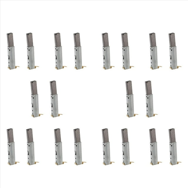 20 Piezas Aspirador Universal Cepillo de CarbóN de Motor para Baiyun Accesorios de Aspiradora Industrial BF501 BF502