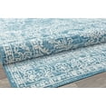 thumbnail image 4 of Freida FY70A Blue Frost Vintage Farmhouse Blue Area Rug, 5'x7', 4 of 5
