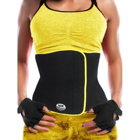 

FANNYC Waist Trainer For Women Sauna Trimmer Belt Tummy Wrap Tummy Control Waist Cinchers Sauna Band Workout Sport Sweat Workout Body Shaper
