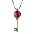 thumbnail image 1 of Vino tinto el dia de San Valentin te amo Llavero Collar Colgante Bandeja Cadena Embellecida Unbranded M, 1 of 3
