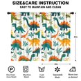 thumbnail image 2 of Blackout Kids Curtains,Cute Dinosaur Pattern Childrens Insulated Curtains Set Of 2,Bedroom Essentials,Toddler Room Decor 52x84in(132x213cm), 2 of 4