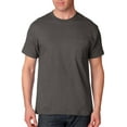 thumbnail image 4 of Hanes TAGLESS Men`s Pocket T-Shirt, M, Smoke Gray, 4 of 8