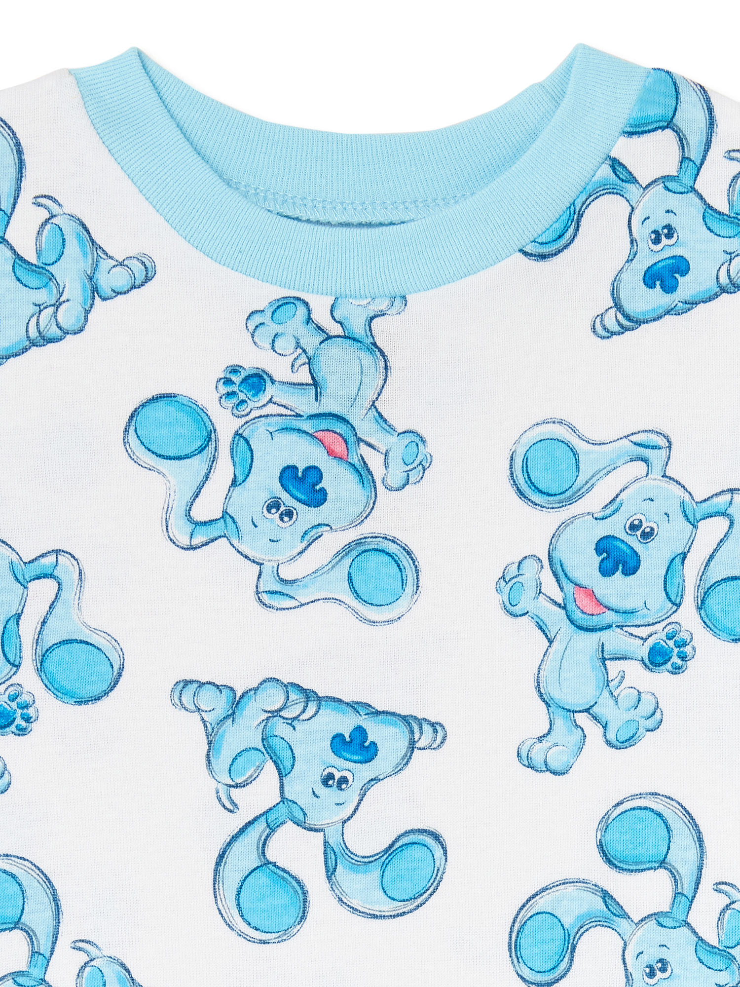 Blue's Clues Toddler Boy Cotton T-Shirt, Short, and Pant Pajama Set, 4-Piece, Sizes 2T-4T - image 4 of 4