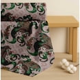 thumbnail image 4 of Soimoi Cotton Poplin Fabric Leaves Paisley Printed Craft Fabric by The Yard 42 Inch Wide, 4 of 7