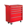 thumbnail image 1 of Rolling Tool Chest, 5 Drawers Tool Storage Cabinet with Wheels, Portable Tool Cabinet Organizer with Locking System & Drawer Liners,Universal Lockable Wheels, Tool Storage Cart for Garage, Workshop, 1 of 8