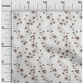 thumbnail image 2 of oneOone Polyester Spandex Brown Fabric Floral Sewing Craft Projects Fabric Prints By Yard 56 Inch Wide, 2 of 4