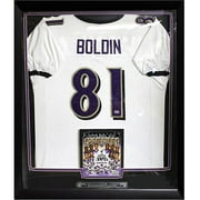 30x34 Framed Baltimore Football Item - Anquan Boldin