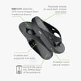 thumbnail image 4 of 1000 OOFOS OORIGINAL RECOVERY SANDAL, SIZE: MEN 9 WOMEN 11, COLOR: SLATE, 4 of 5