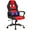 Red, variant on Dkeli Ergonomic Gaming Chair Massage Computer Desk Chair Adjustable PU Leather High Back Office Chair Rolling Swivel Chair with 360 Degree Rolling Wheels & Lumbar Support for Women, Men