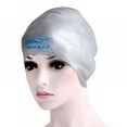 thumbnail image 1 of PENGXIANG Silicone Swimming Cap Ear Protection Men And Women Long Hair Waterproof Diving Cap, 1 of 8