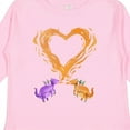 thumbnail image 4 of Inktastic Fire Heart Dragons Boys or Girls Long Sleeve Toddler T-Shirt, 4 of 5