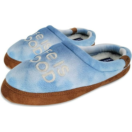 

LIFE IS GOOD Women s Moccasin Slippers 303593W - Suede & Fleece Open Back Indoor/Outdoor Slip-Ons - Plush & Cozy Slides with Soft Foam & Rubber Soles Stylish & Comfy Available in Different Designs...